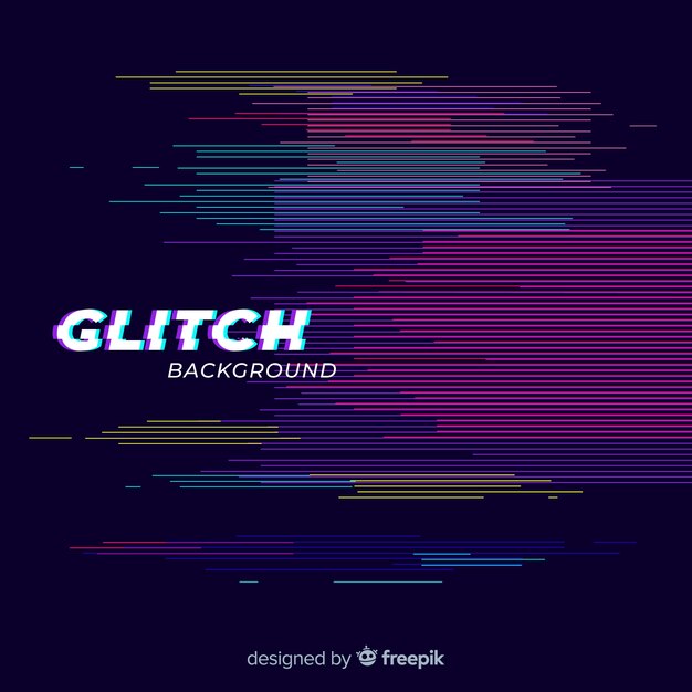 Glitch background