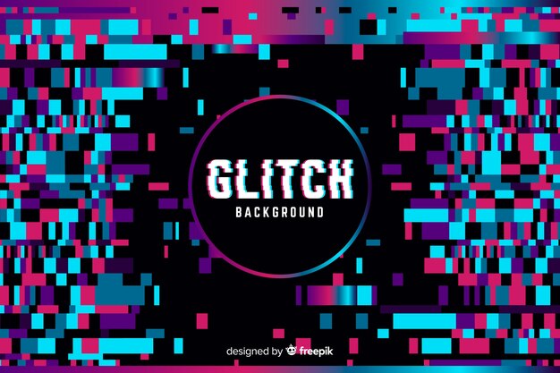 Glitch background