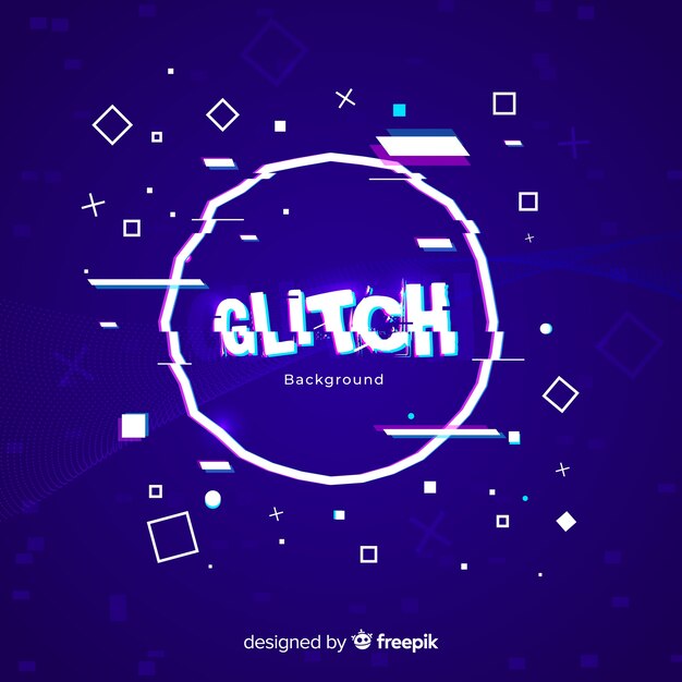 Glitch background