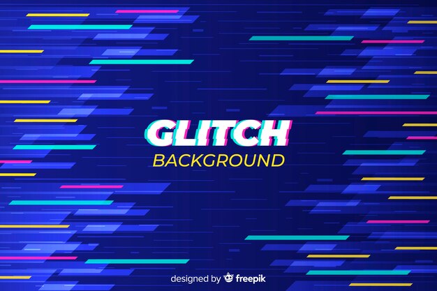 Glitch background