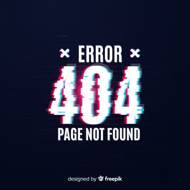 Глюк ошибка 404 страницы фона