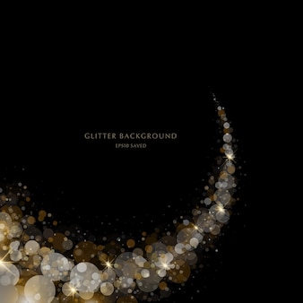 Glitter background luxury gold stardust light