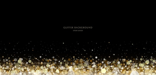 Glitter background luxury gold stardust light