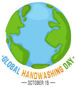 Дизайн баннера всемирного дня мытья рук