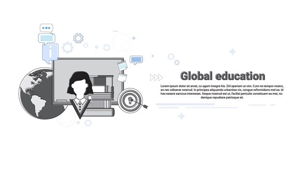 Download Free Global School Study Process University Education Web Banner Vector Illustration Premium Vector Use our free logo maker to create a logo and build your brand. Put your logo on business cards, promotional products, or your website for brand visibility.