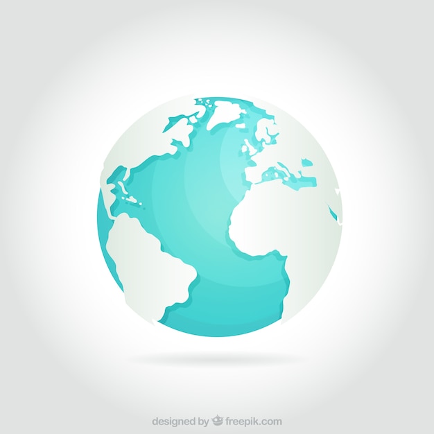 Free vector globe