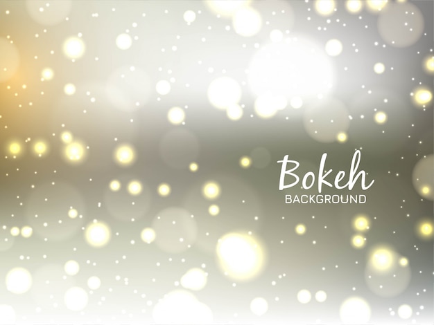 Glossy bright modern bokeh background
