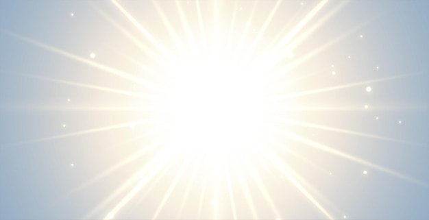 Glowing background with bursting rays