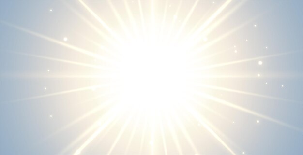 Glowing background with bursting rays