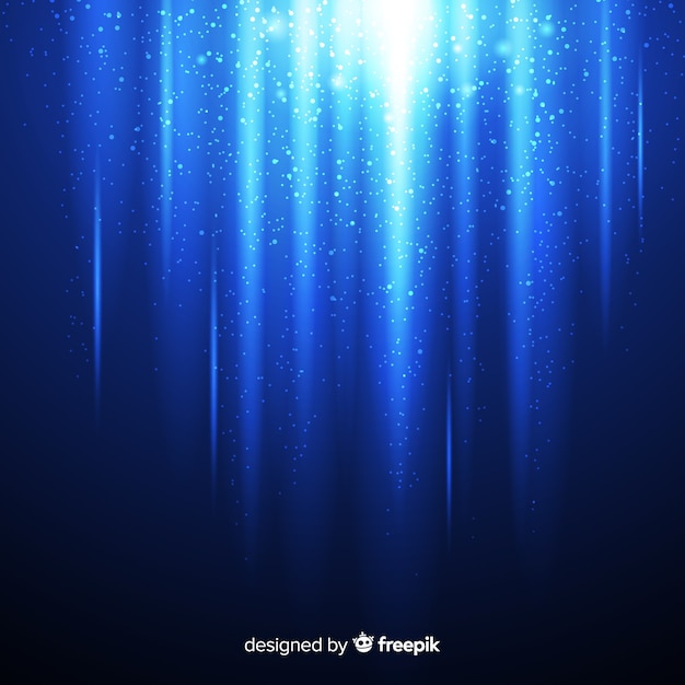 Free vector glowing particles background