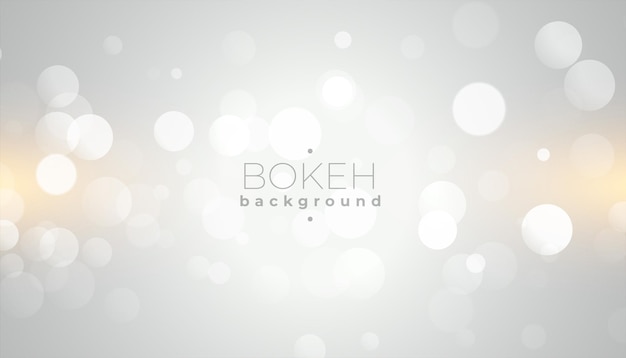 Glowing and shiny bokeh pattern wallpaper design