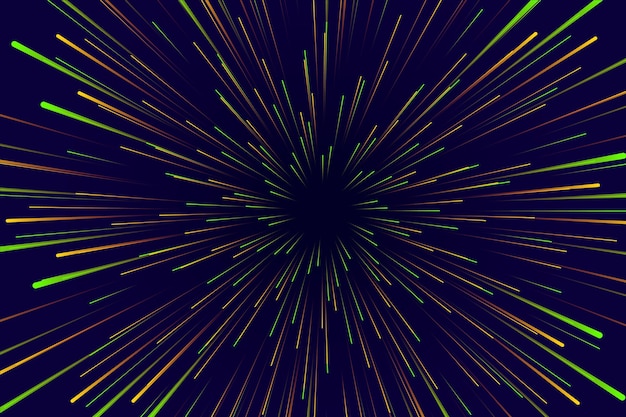 Glowing speed lights background
