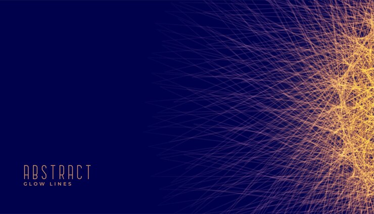 Free Vector glowing sun style lines abstract background