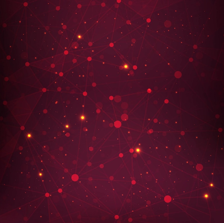Free Vector glowing technology background