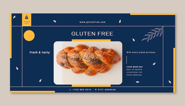 Gluten free horizontal banner