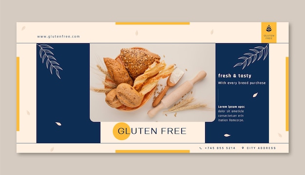 Gluten free horizontal banner