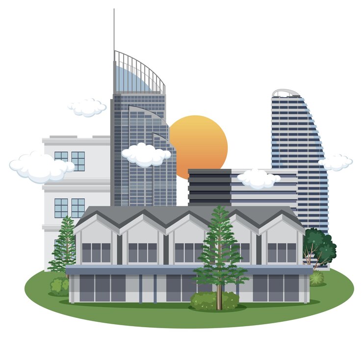 Free Vector gold coast australia building landmark