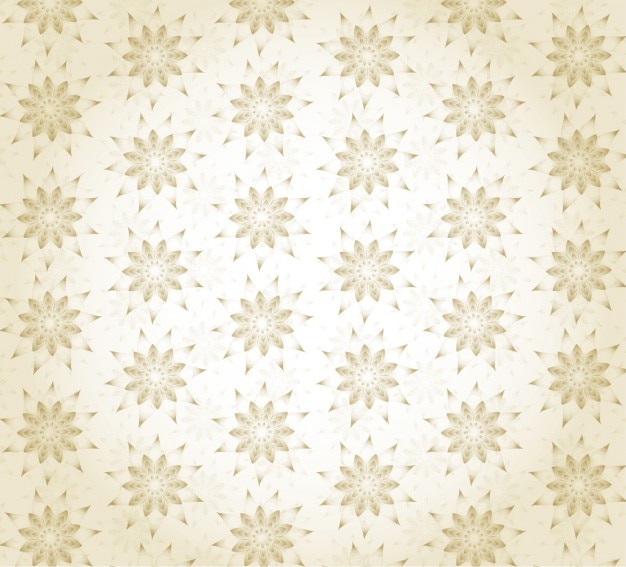 Gold floral wallpaper