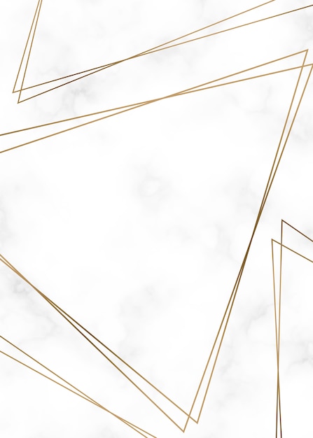 Бесплатное векторное изображение Золотой каркасный фон