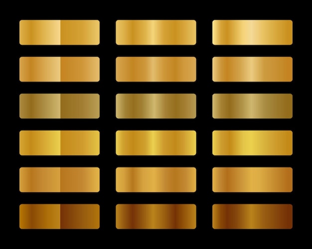 Gold gradient collection