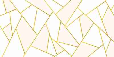 Free vector gold metallic polygonal texture