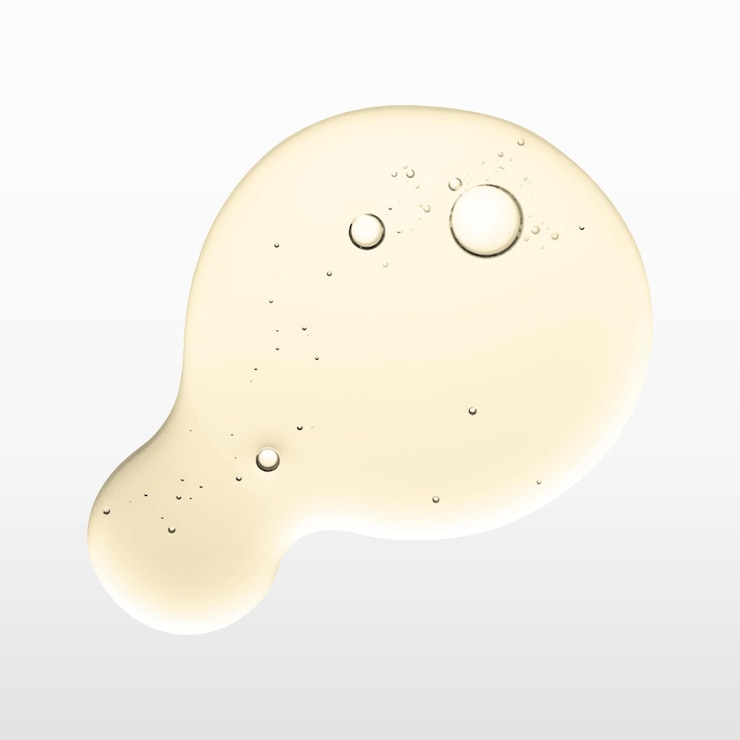 無料Vector 金油液体泡マクロベクトル化粧品