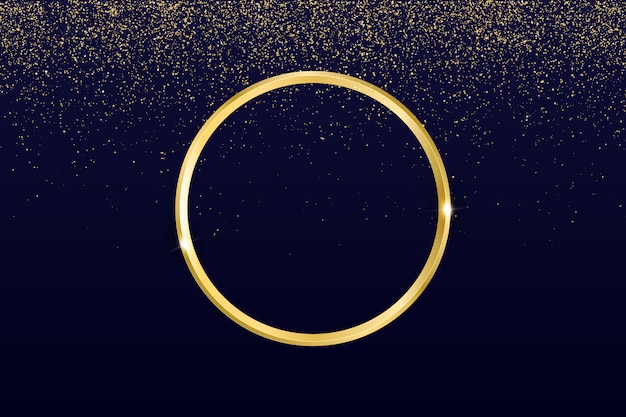 Free vector gold ring background