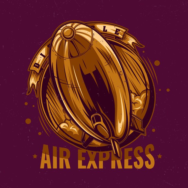 Иллюстрация Golden Air Express