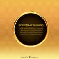 Free vector golden background template