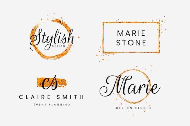 Brush Stroke design trend