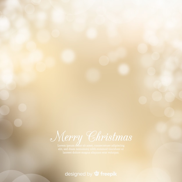 Golden christmas background