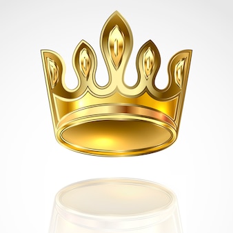 Golden crown illustration.