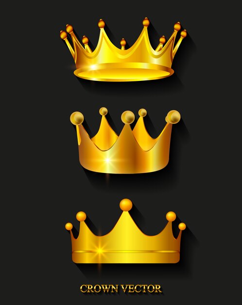 Golden crowns collection