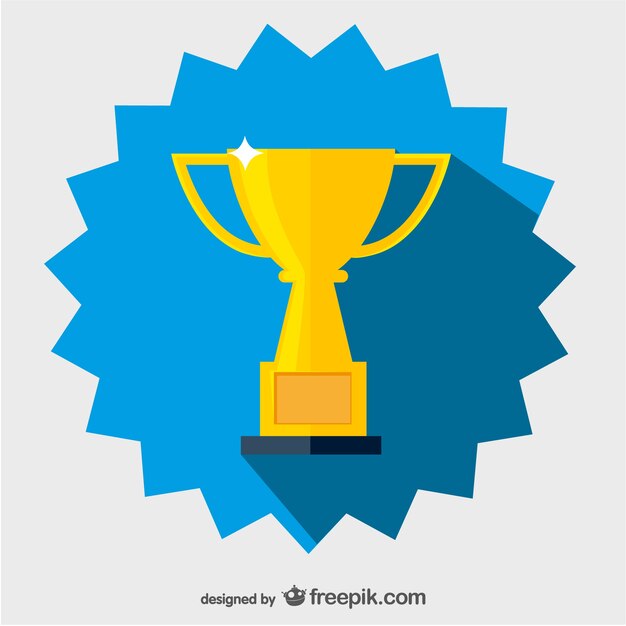 golden cup badge