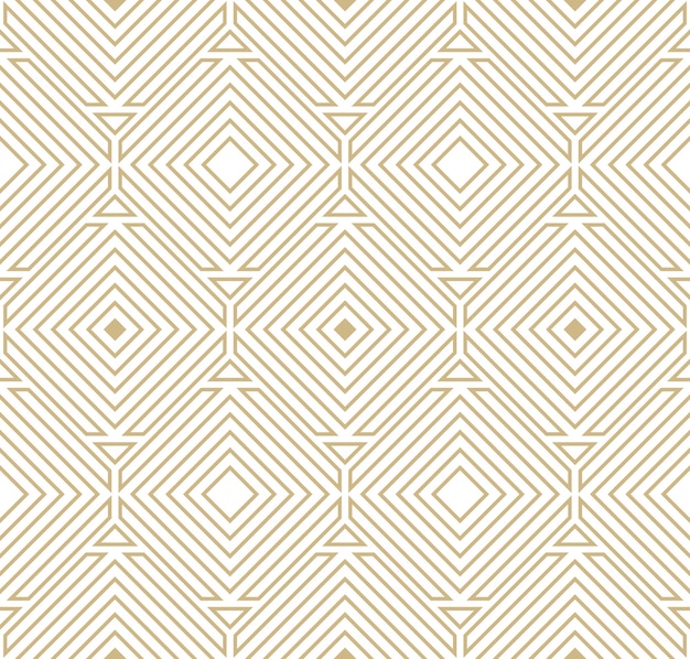 Free vector golden geometric pattern