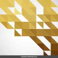 Vettore gratuito golden background geometrica