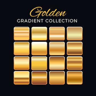 Golden gradient blocks collection