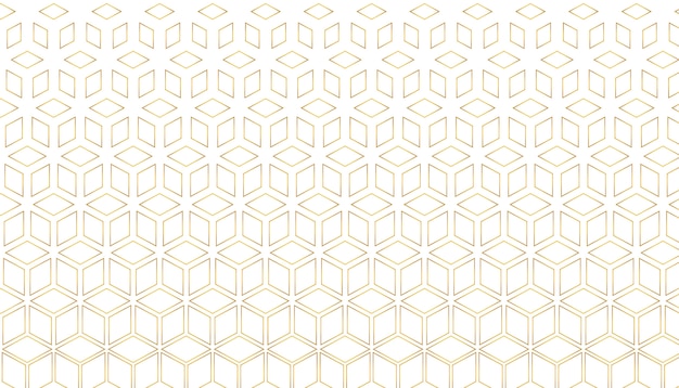 黄金の六角形のスタイルパターン