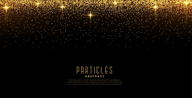 Free vector golden light sparkles star burst background