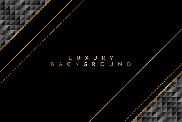 Golden luxury background design template