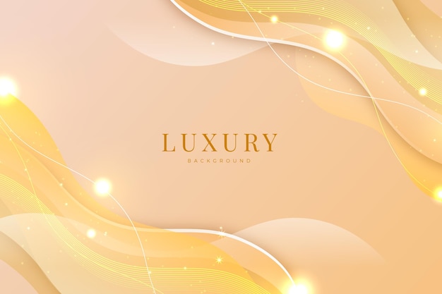 Golden luxury background
