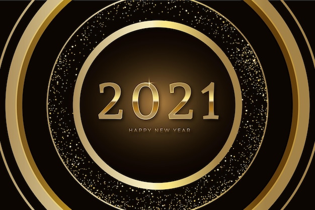 黄金の新年2021年の背景