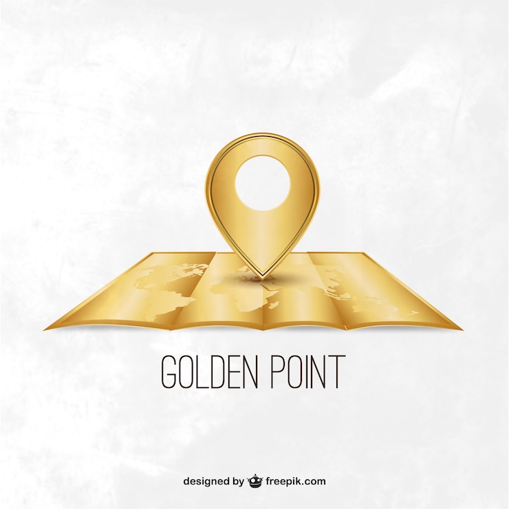 मुफ़्त वेक्टर golden point