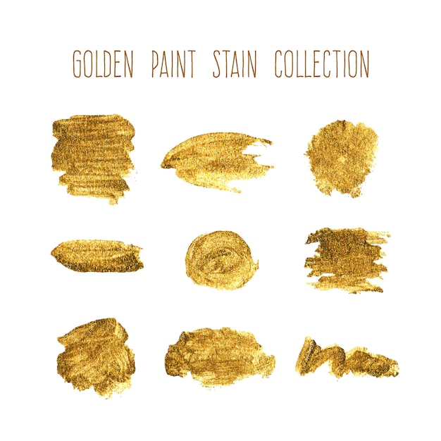 Golden stains collection