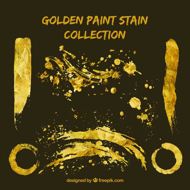 Golden stains pack