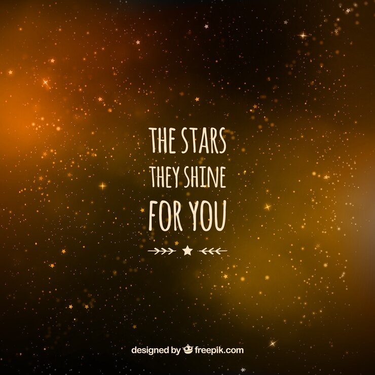 Free Vector golden stars background