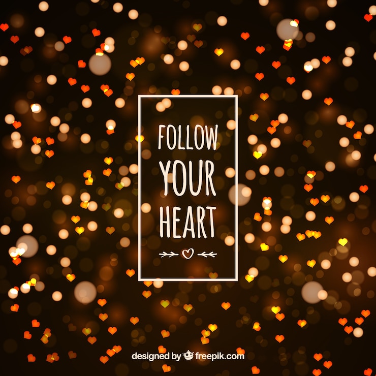 Free Vector golden valentine's day background