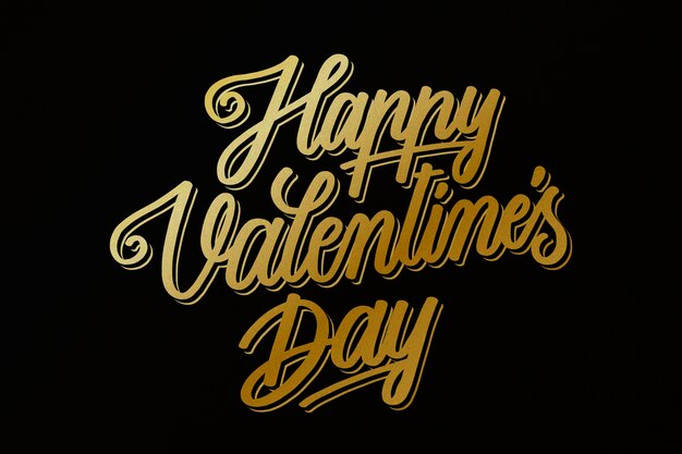 Free vector golden valentines day wallpaper