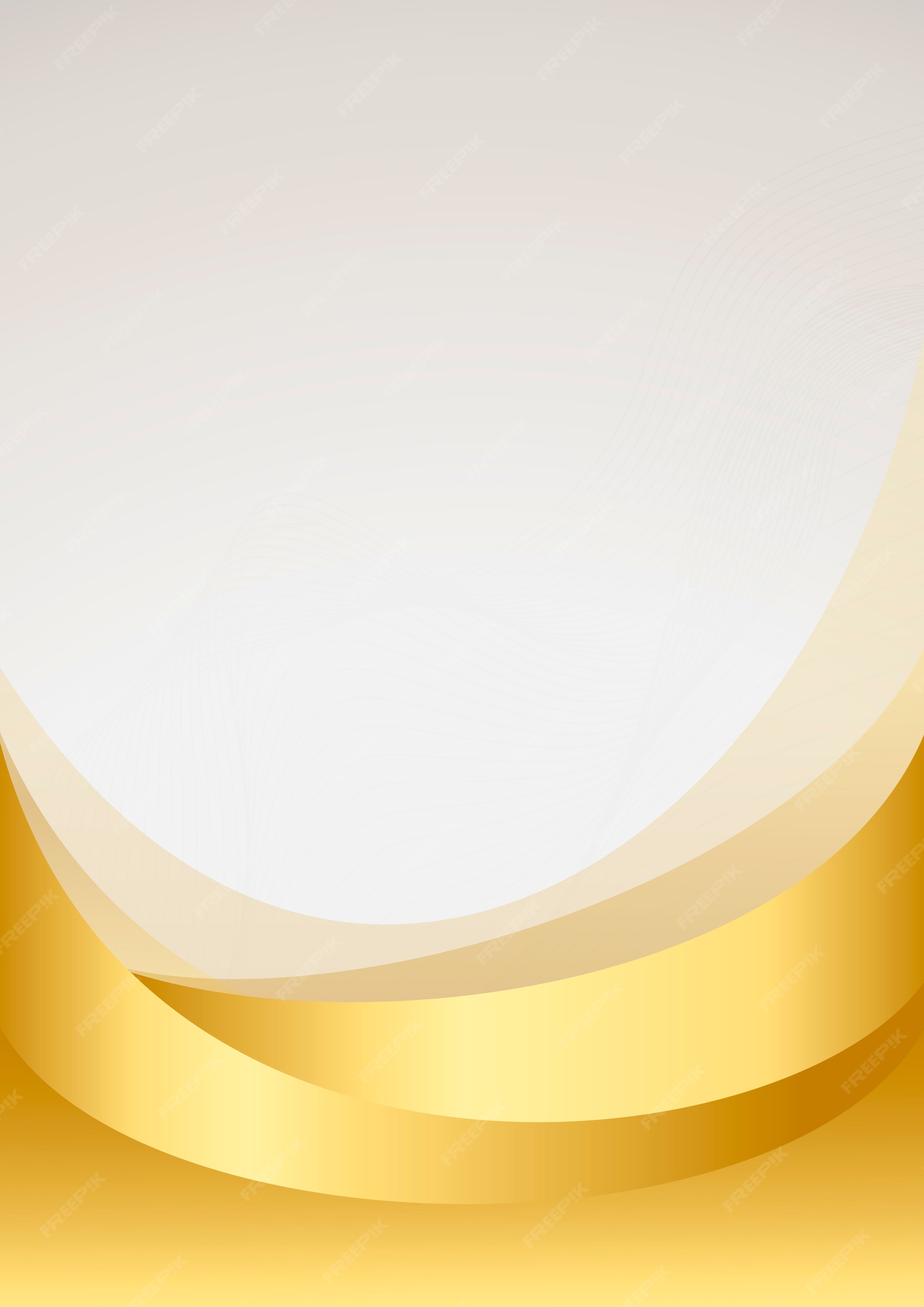 Free Vector | Golden wave abstract background vector