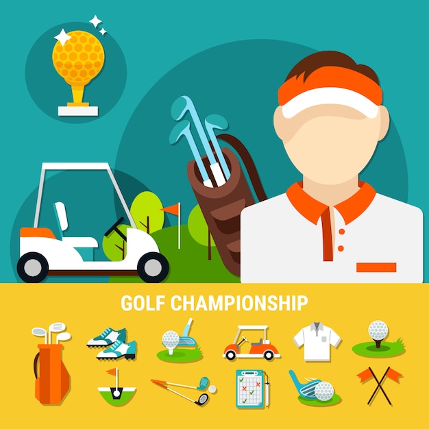 Golf Championship Concept